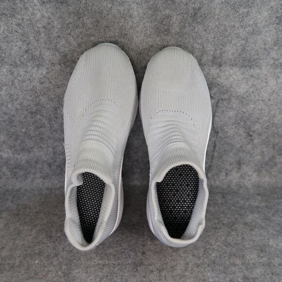 Casual Sneakers Womens 37 Slip On Trainers Knit Stretch Comfort Walking Active - Picture 7 of 11